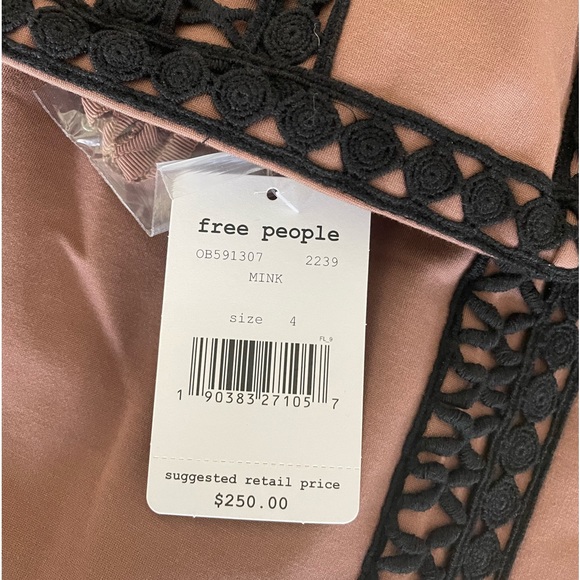 New Free People City Lights Dress Size 4 - Picture 5 of 9